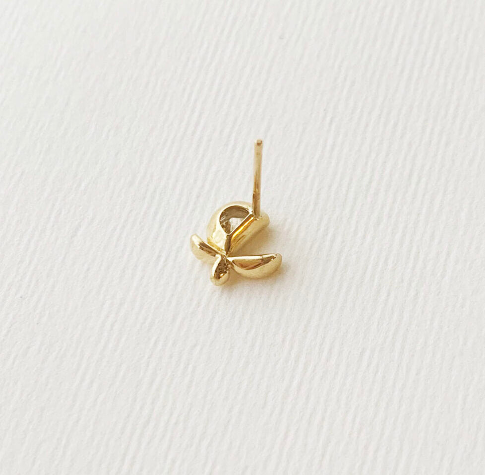 Dear little creatures : halfmoon butterfly earring(片耳用)