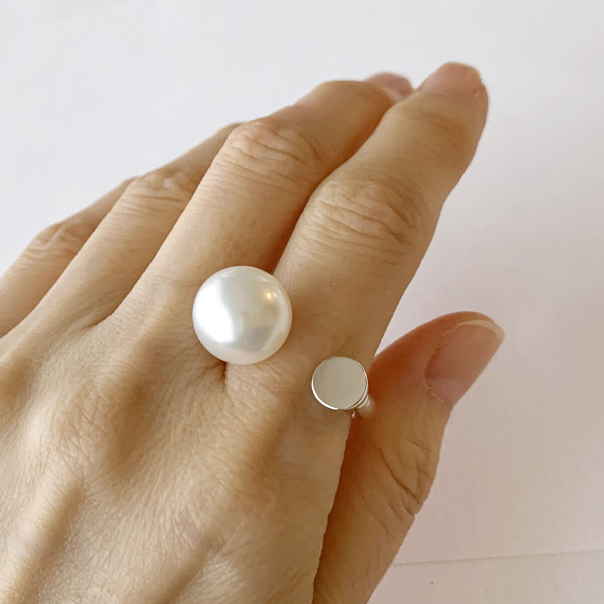 AMENBO RING : MOchi pearl