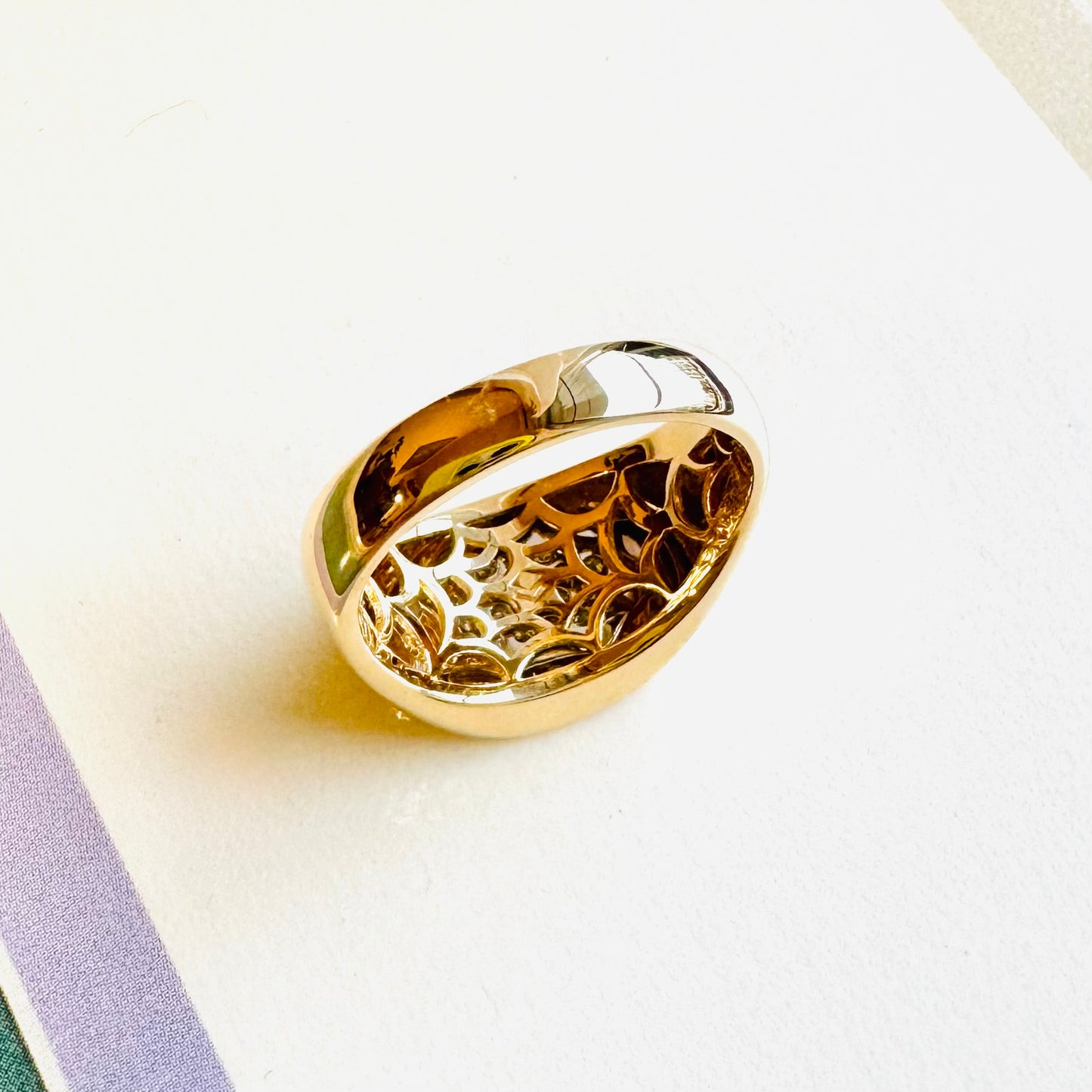 Secret Garden: Gold &Platinum Ring