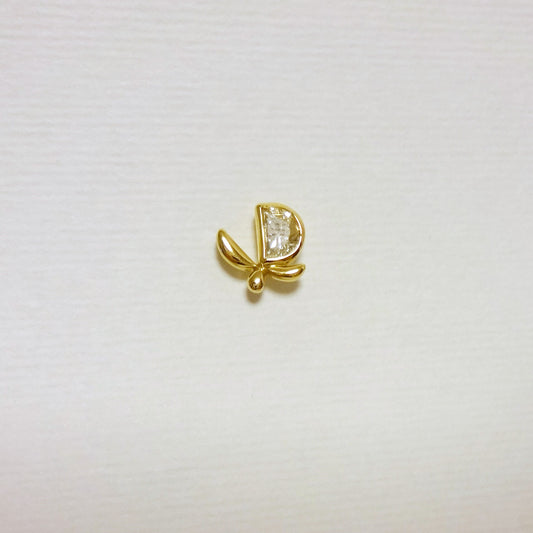 Dear little creatures : halfmoon butterfly earring（片耳用）