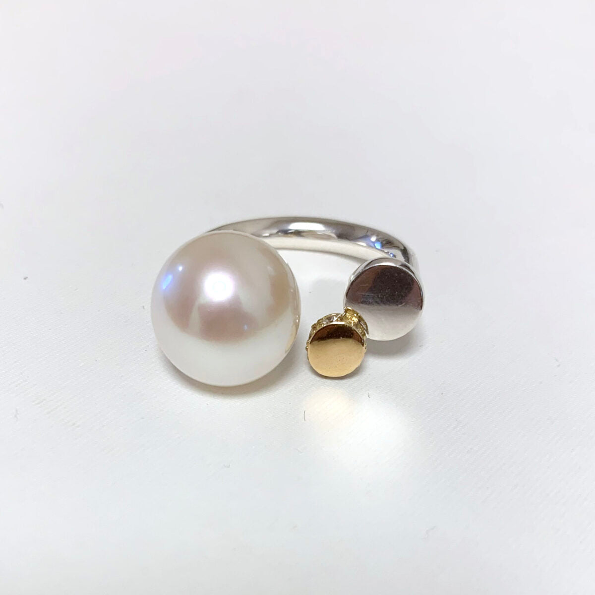 AMENBO RING : MOchi pearl combi